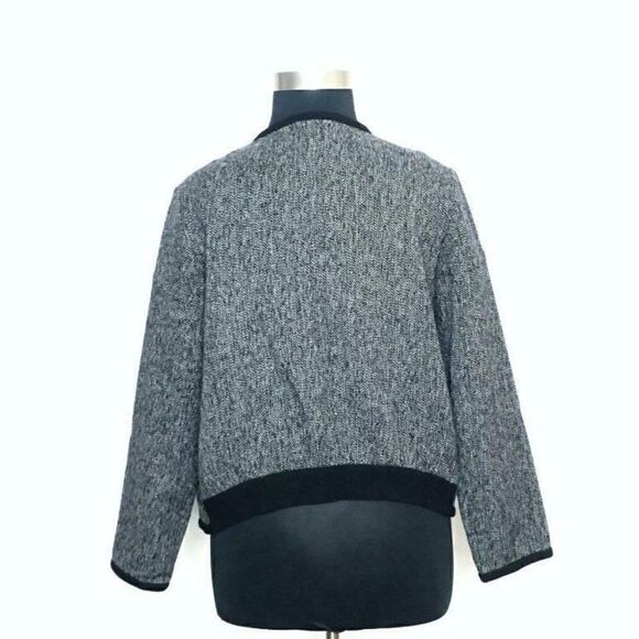 !Oversized! Marissa Webb L Navy Phoebe Jacket - Picture 4 of 5